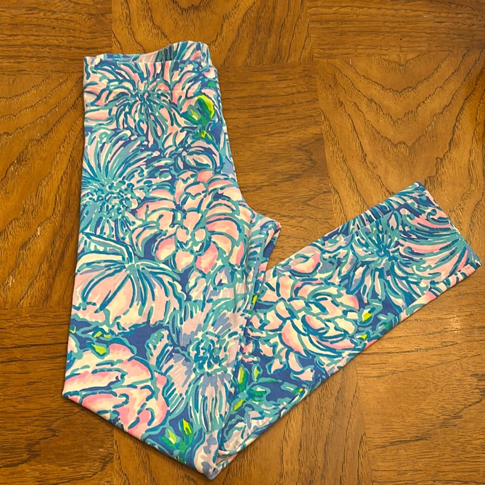 Lily Pulitzer leggings girls size large (8-10)